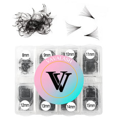VAVALASH 600-Fans box shows bundled premade fans for quick volume