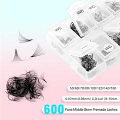 VAVALASH black PBT material delivers soft, matte lash aesthetics.