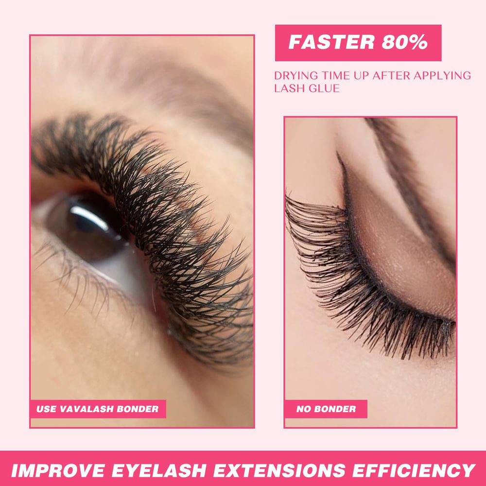 VAVALASH lash bonder provides a water-resistant seal after application.