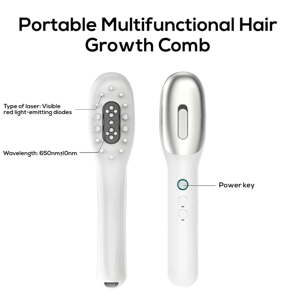 Vavis Lasercomb-001 hands-holding image illustrating at-home treatment routine