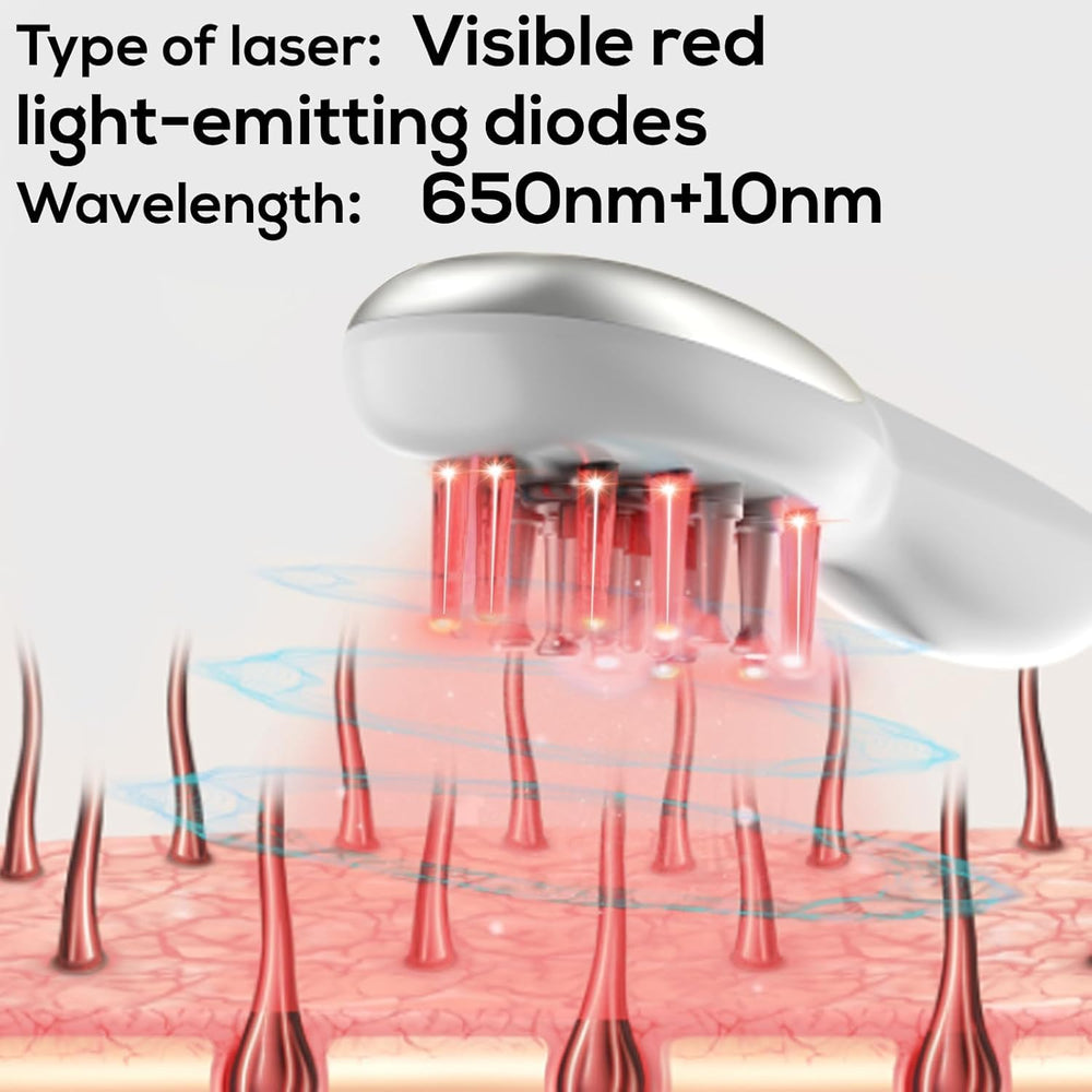 Vavis Lasercomb-001 teeth close-up highlighting comb design for even light delivery