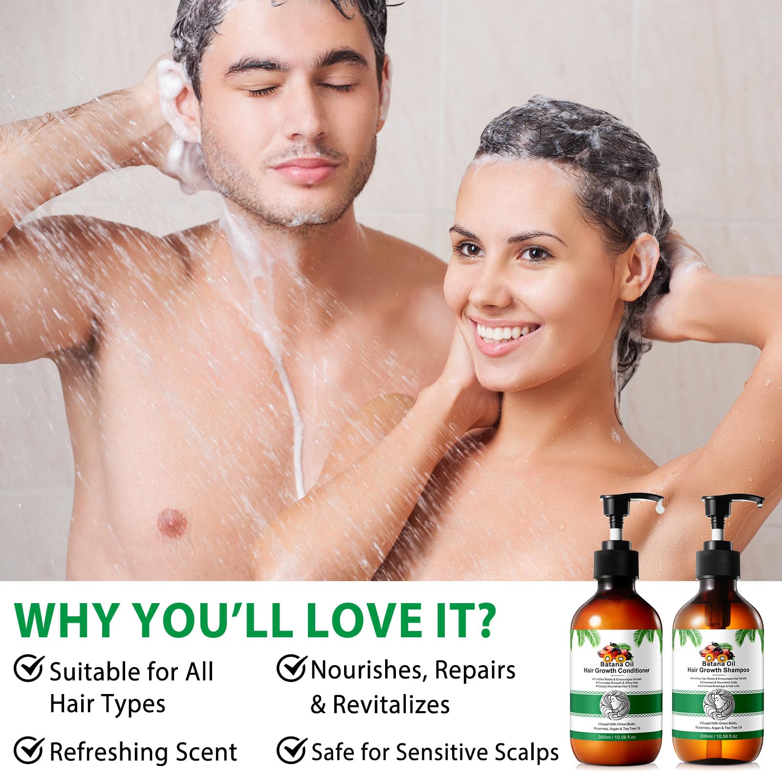 Vawcrn Batana Oil Shampoo lather hints at gentle cleansing and nourishment.