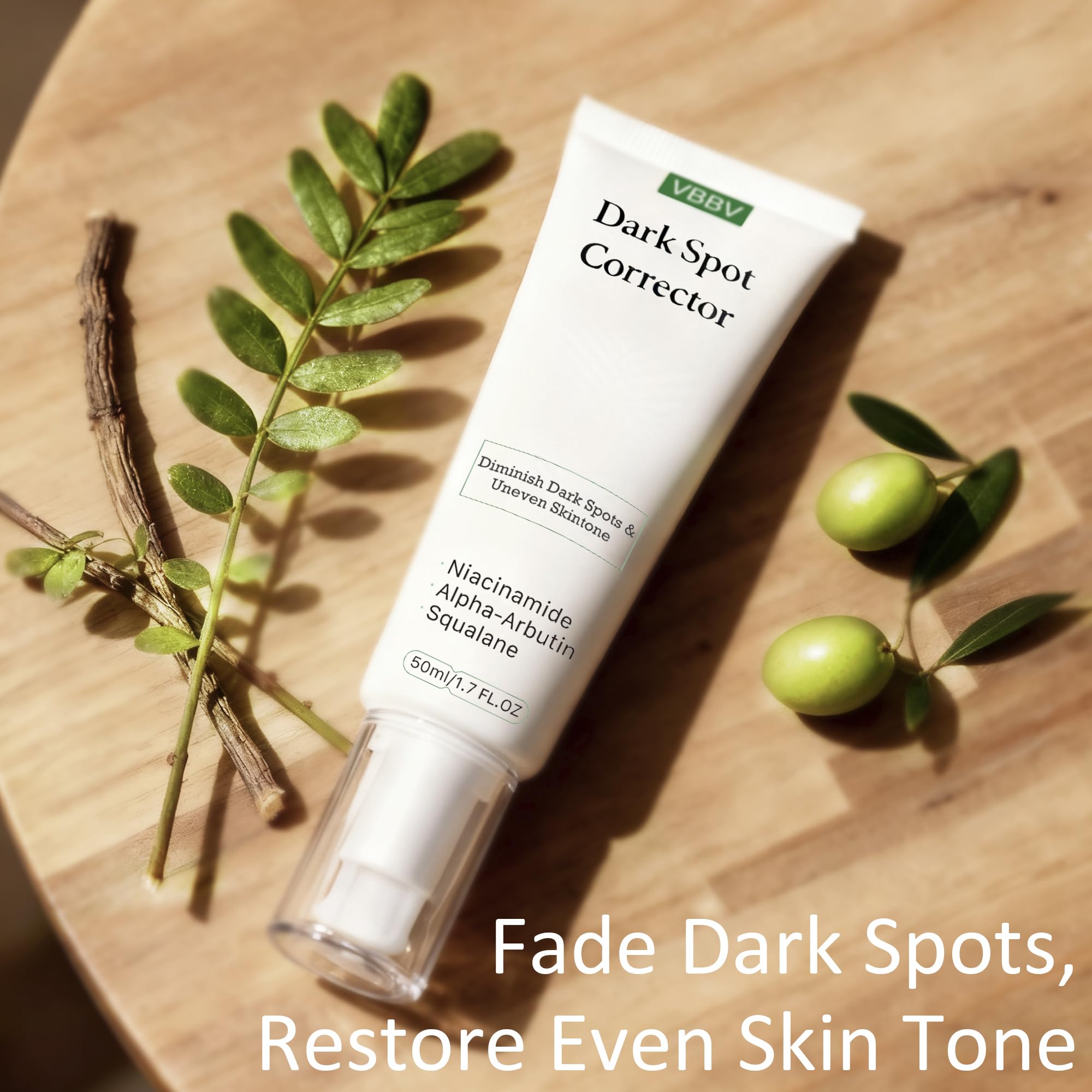 VBBV ingredients such as niacinamide and vitamin C deliver a gentle brightening approach.