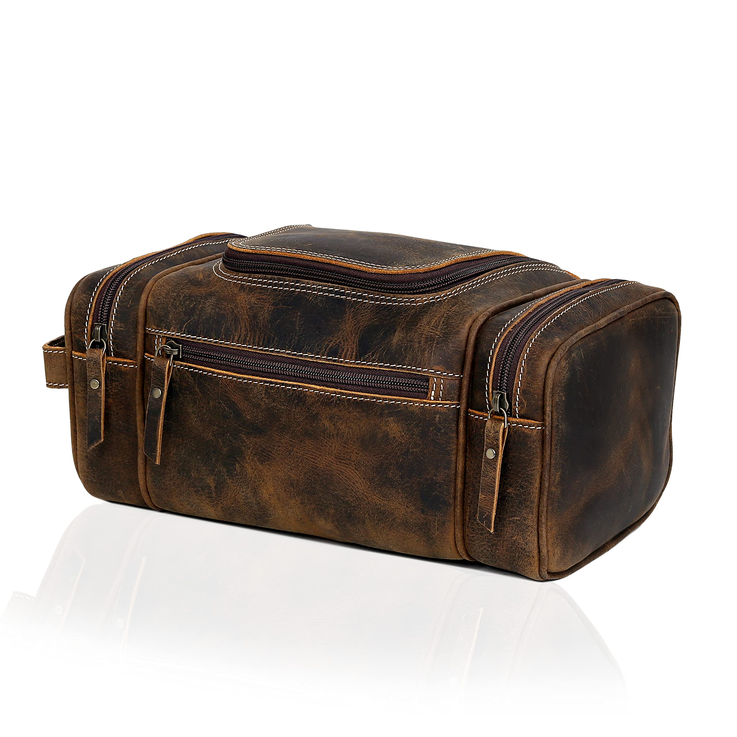 VC Vintage Couture leather detailing highlights craftsmanship for lasting travel