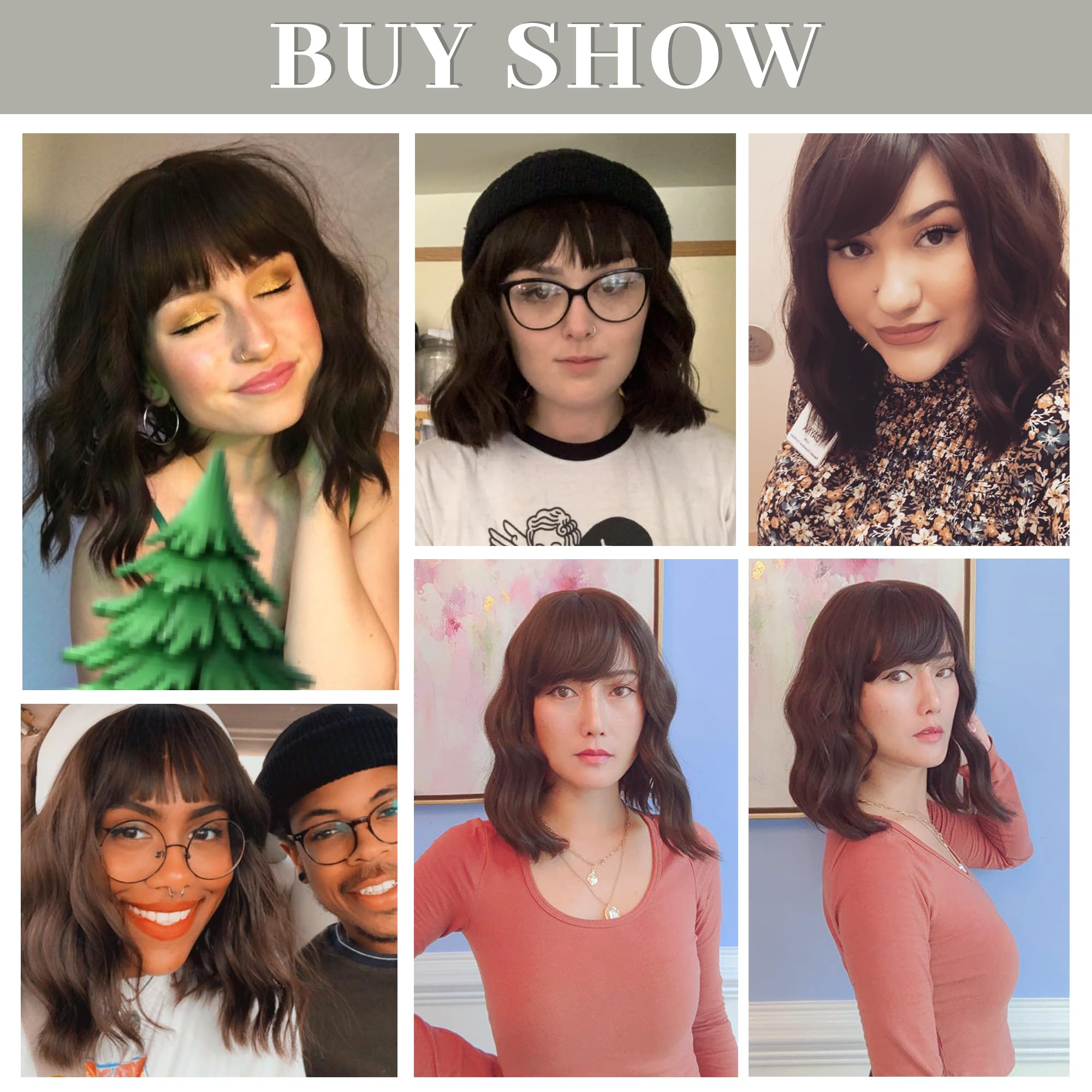 VCKOVCKO wig shown for cosplay, party use, and daily styling.