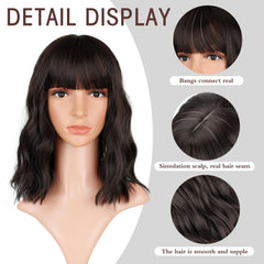 VCKOVCKO silky synthetic fiber resists tangling and shedding.
