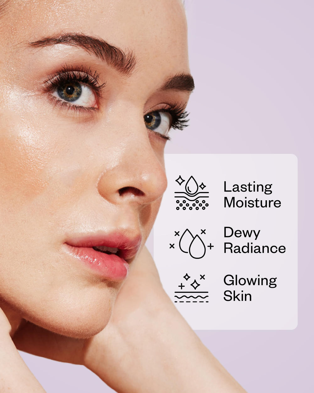 VDL Lumilayer Primer on hand swatch demonstrates dewy, hydrated base for makeup