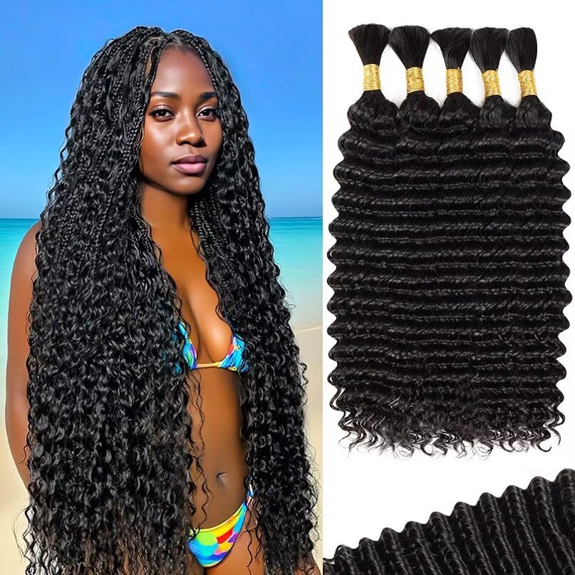 VDZ human braiding hair 20 inch bundles for durable, natural-looking boho braids