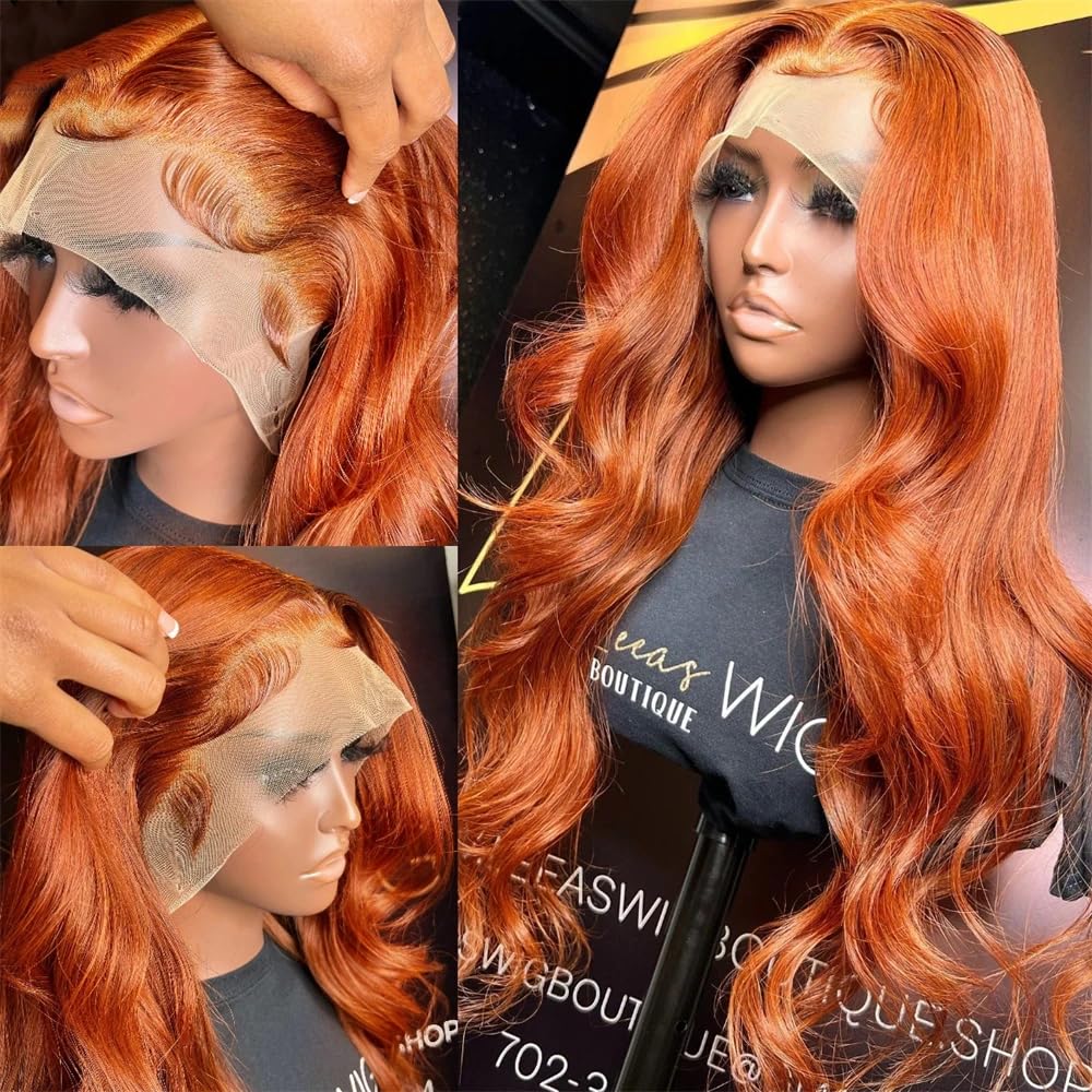 Veally Ginger Orange adjustable band and clips for comfort