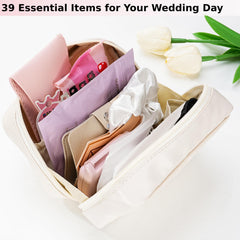 VEAPILS bridal emergency kit contents highlight manicure tools for quick touch-ups.