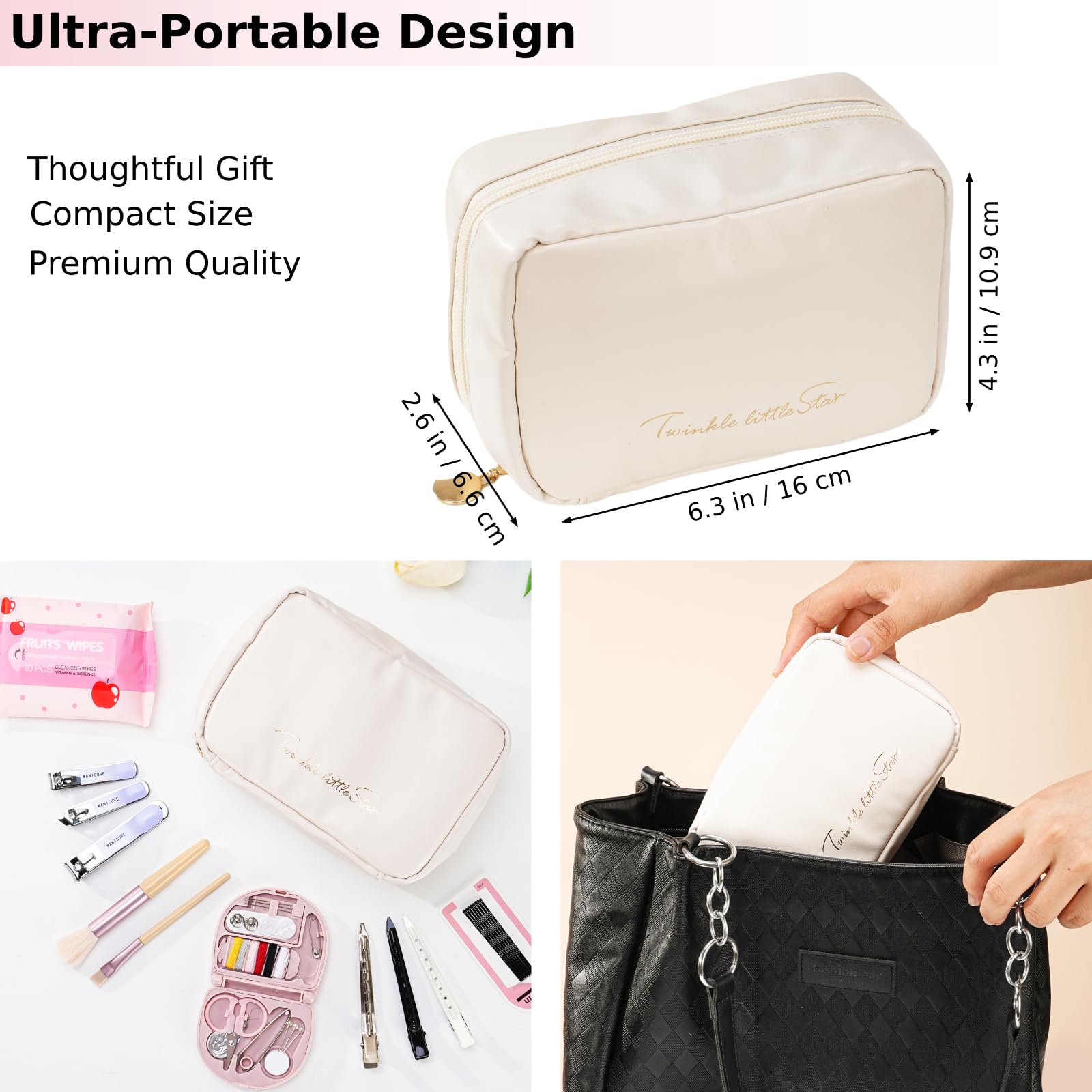 VEAPILS compact emergency kit fits neatly in a purse or clutch.