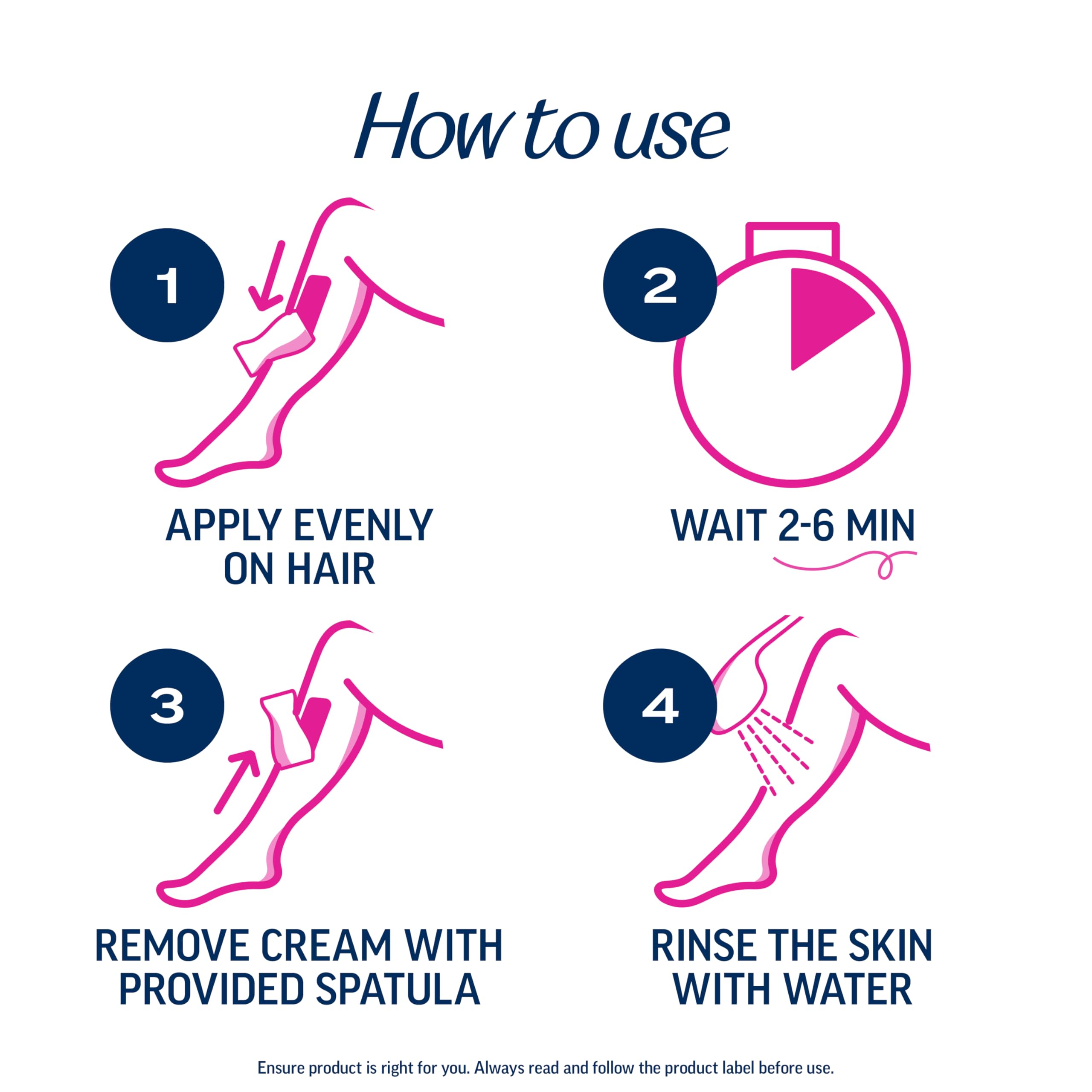Veet bottle in hand illustrating 13.5 fl oz size and home convenience