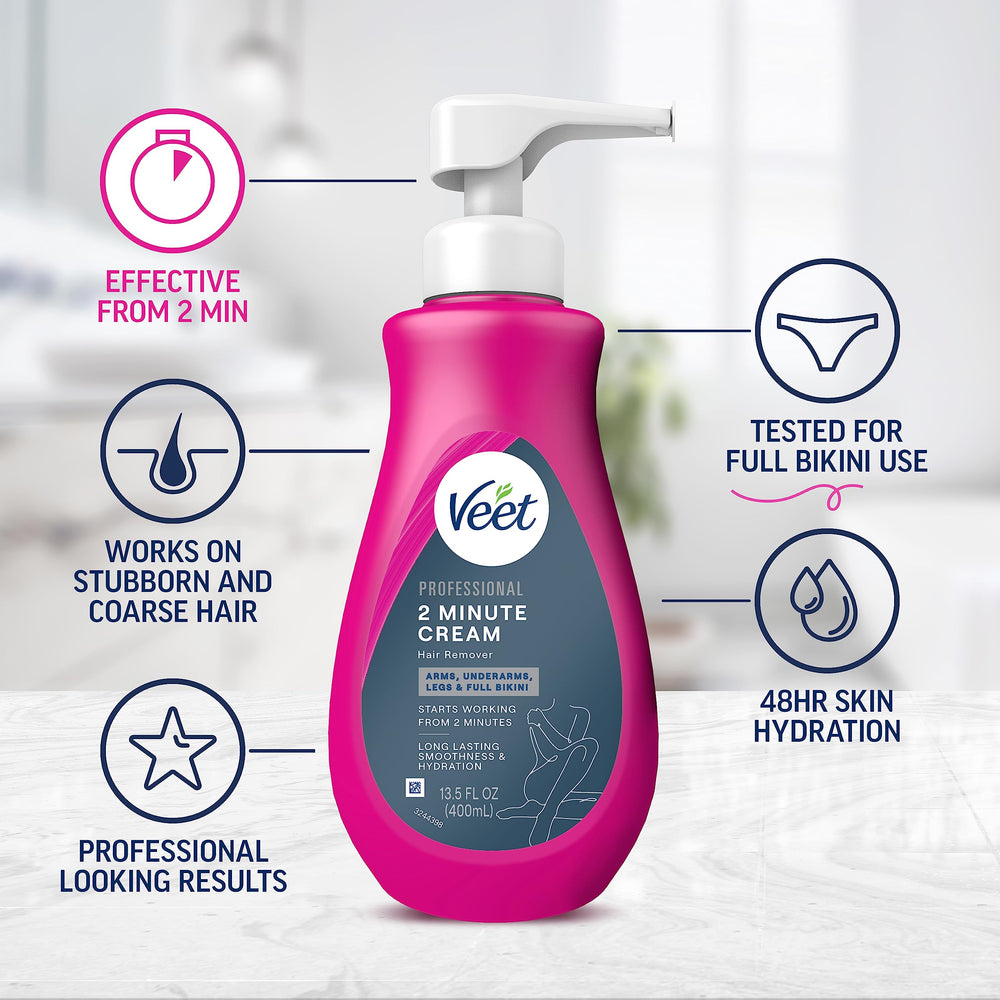 Veet spatula and cream detail demonstrating simple removal and clean finish