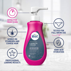 Veet spatula and cream detail demonstrating simple removal and clean finish