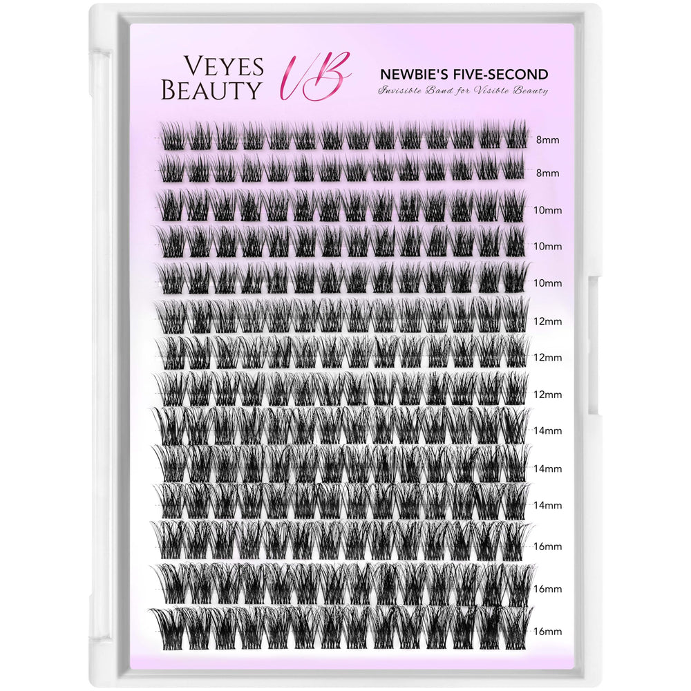 VEYESBEAUTY Newbie Five-Second Series offers simple self-application with wider bands.