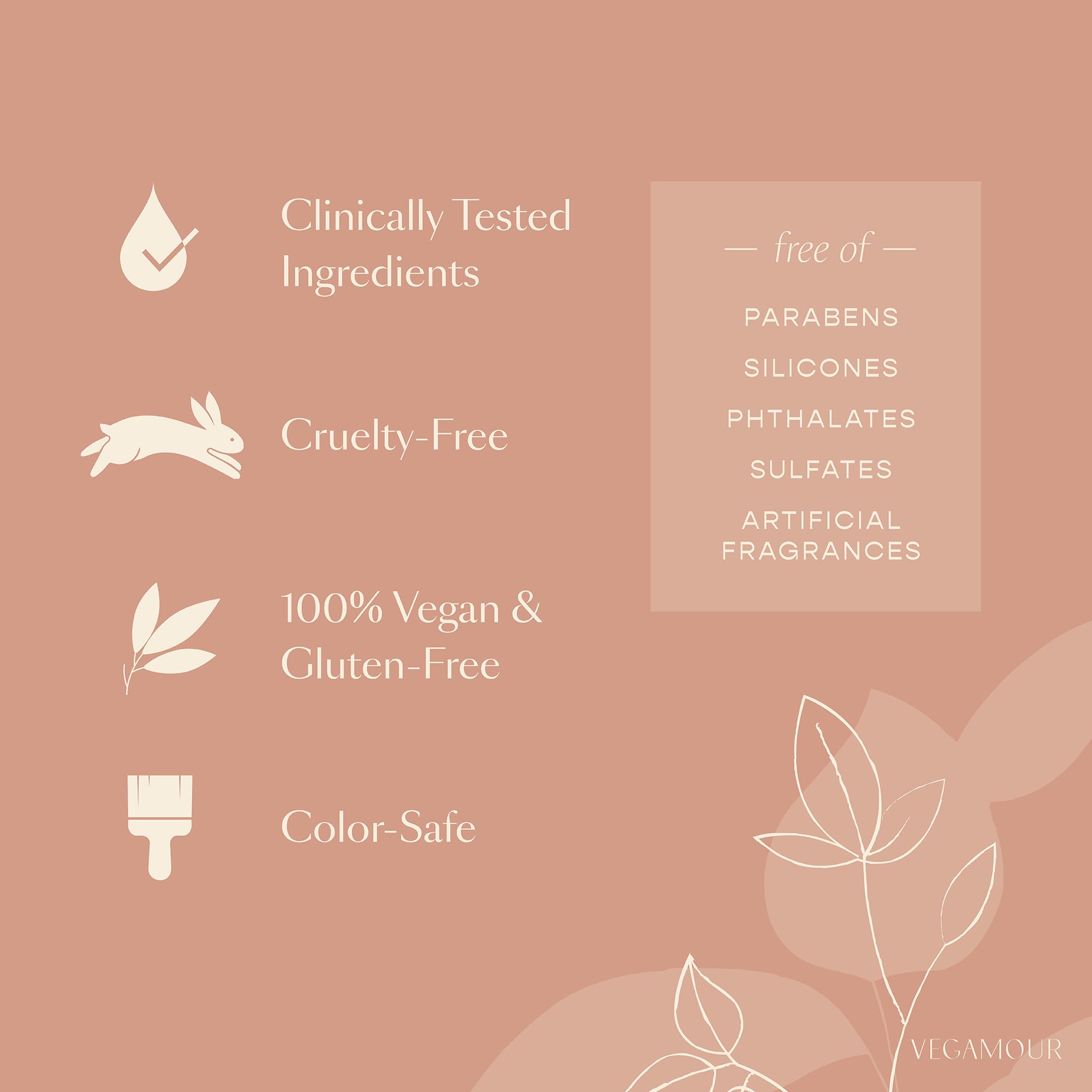 VEGAMOUR GRO Dry Shampoo mist distributes evenly with no white residue