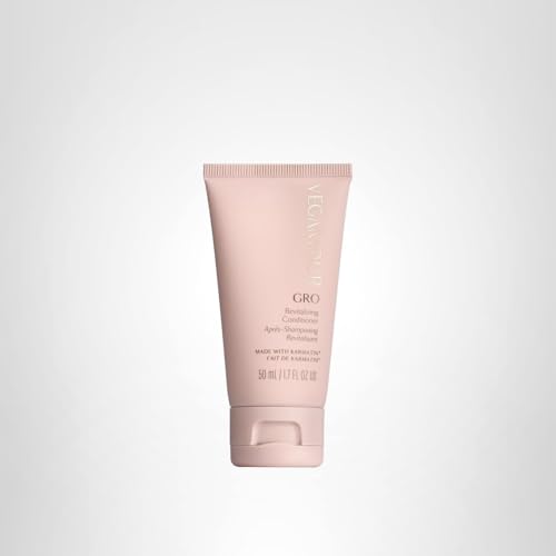 VEGAMOUR GRO Revitalizing Conditioner after-use hair is soft and shiny.