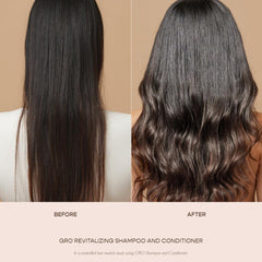 VEGAMOUR GRO Revitalizing Shampoo lather on hand demonstrates easy application.