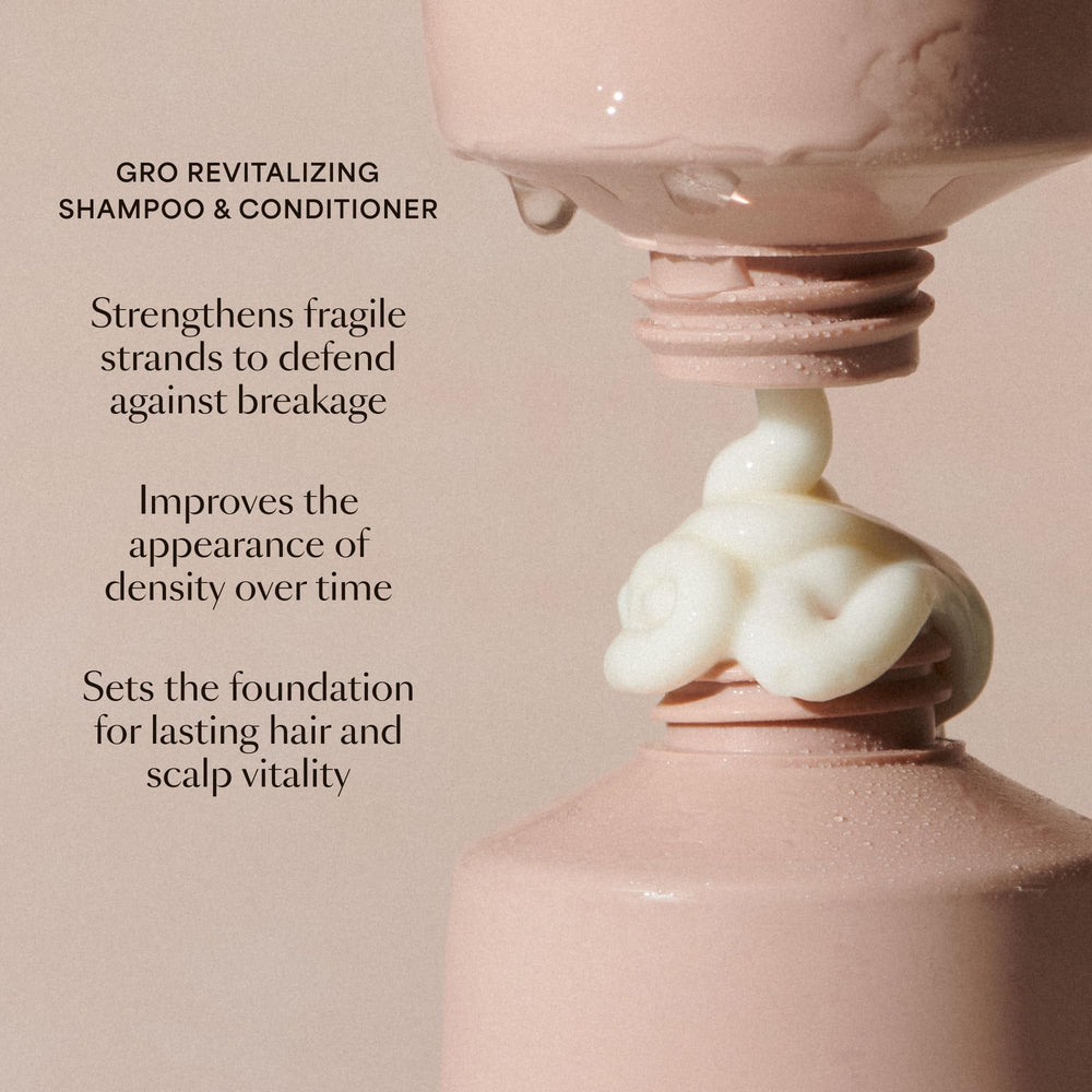 VEGAMOUR GRO serum dropper for precise scalp application.