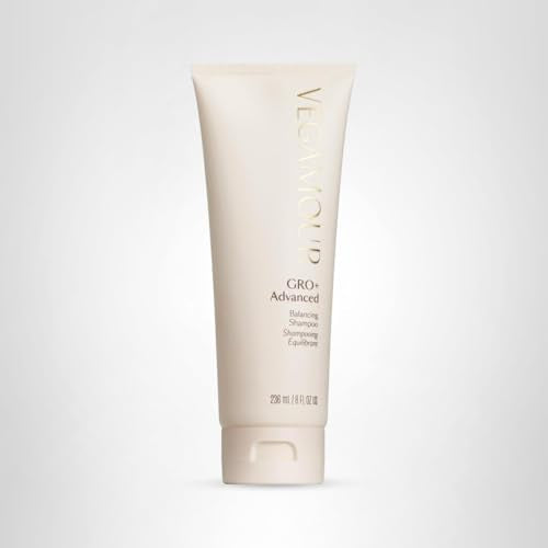 VEGAMOUR GRO+ after-use silky hair closeup.