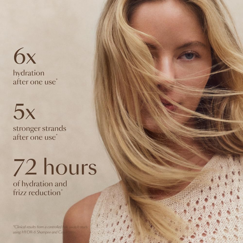 VEGAMOUR HYDR-8 cream texture close-up highlights rich hydration for dry hair.