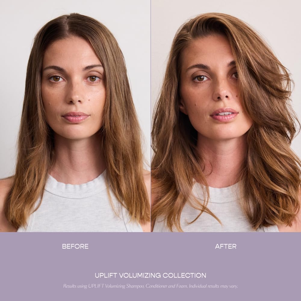 VEGAMOUR UPLIFT shampoo ingredients chart highlights botanical blends