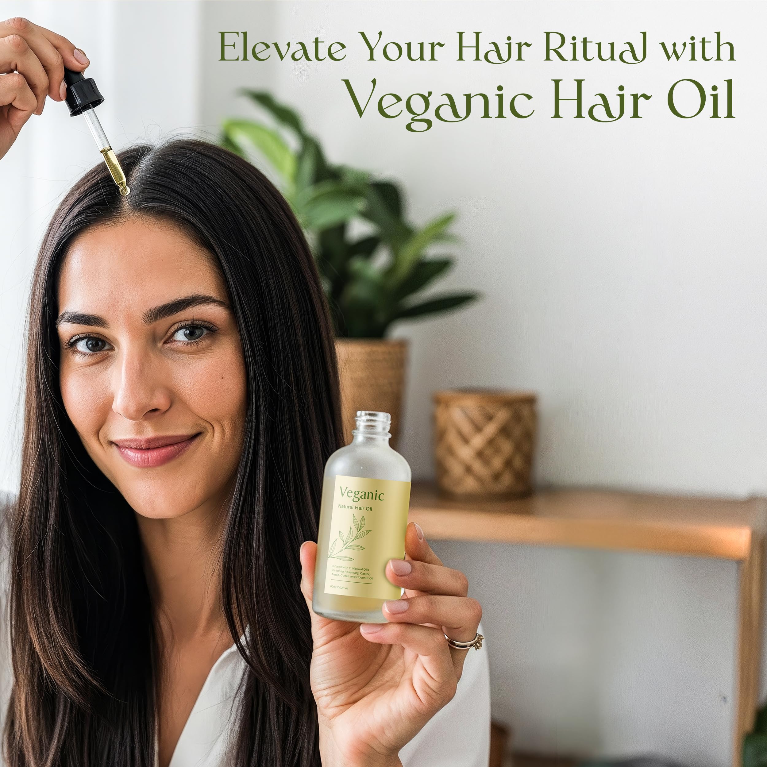 Veganic packaging 30-day supply signals a month long convenient regimen