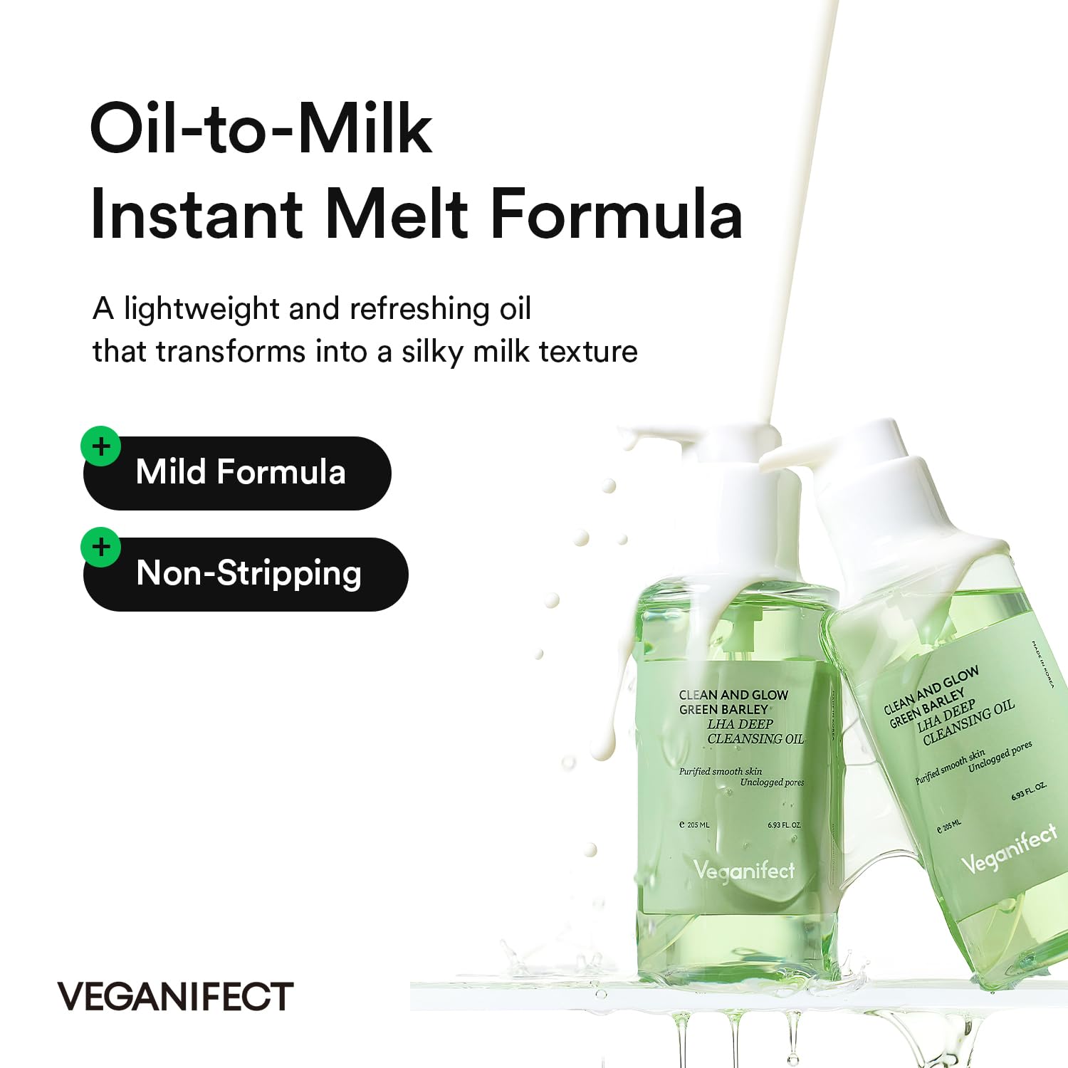 VEGANIFECT Waterproof makeup removal—efficiently removes waterproof cosmetics