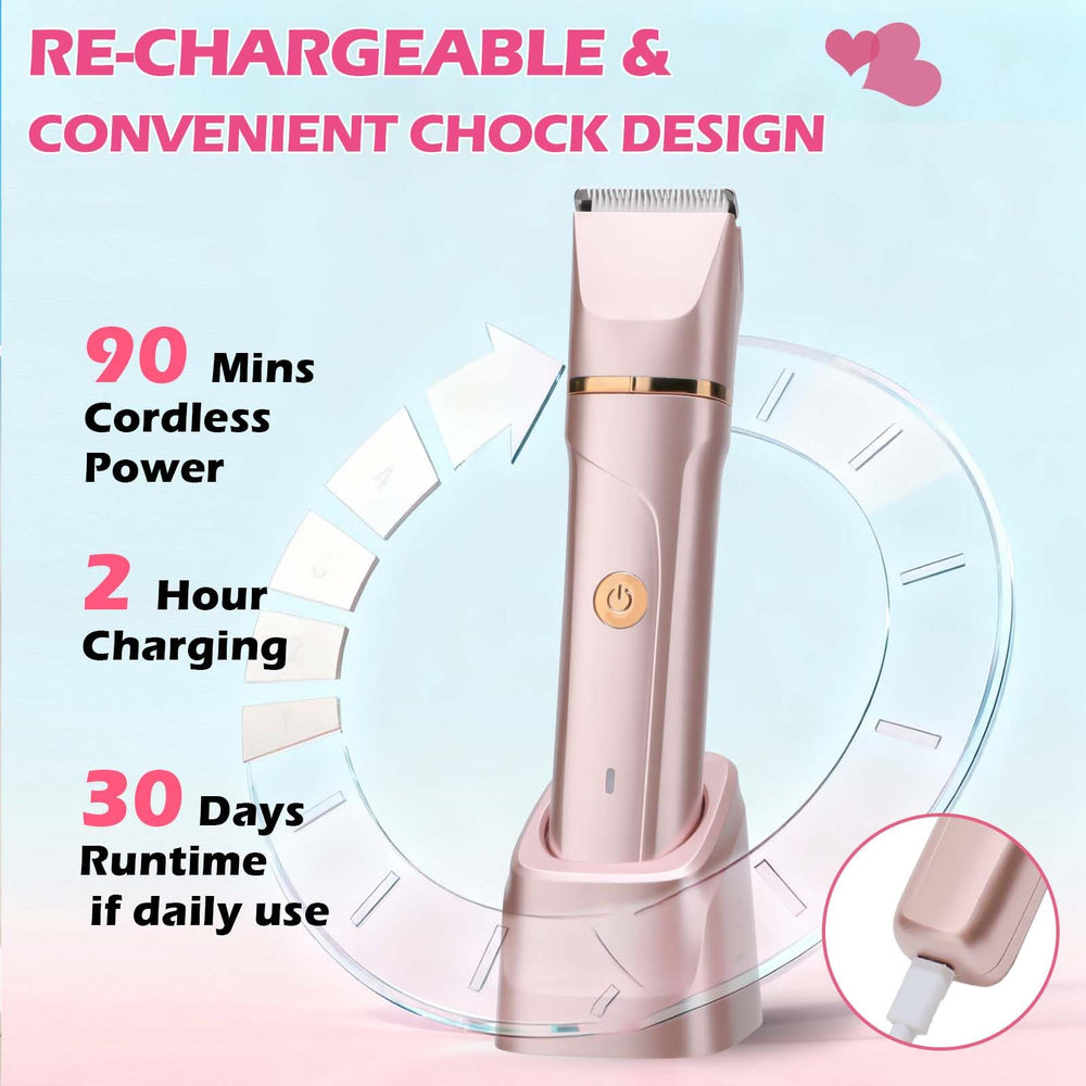 VEGITERIA bikini trimmer sleek design enhances everyday beauty routine