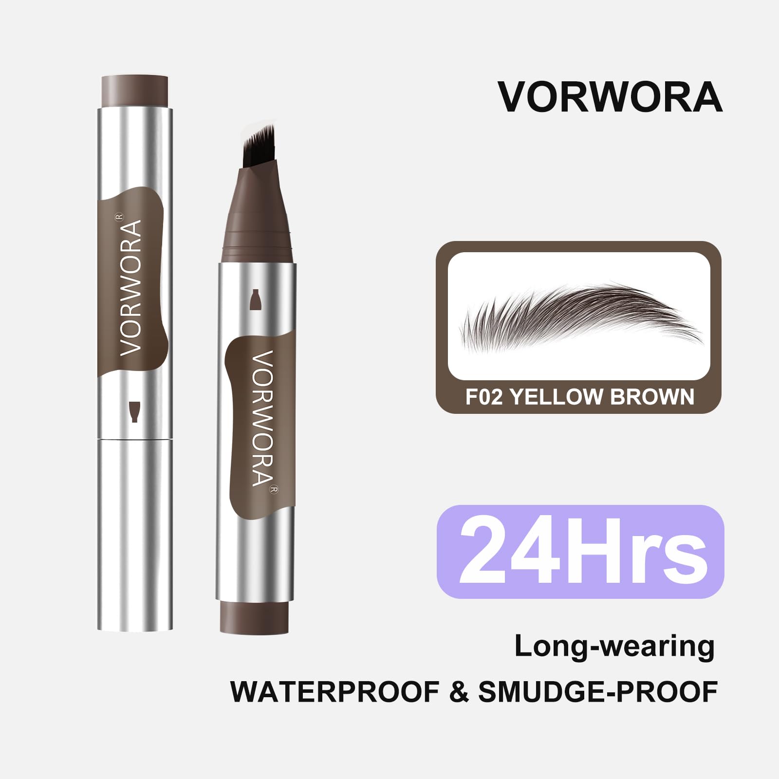 VEIAH Eyebrow Pen color range helps find your perfect shade.