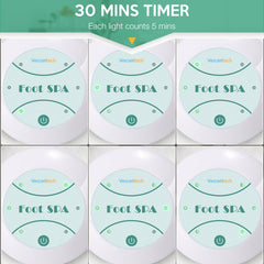 Veicomtech device with automatic 30-minute timer and shut-off feature