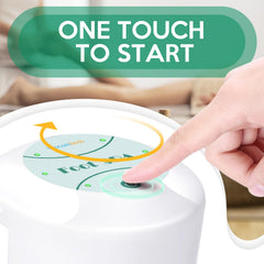 Veicomtech Ionic Detox Foot Bath Machine side view showing compact spa setup