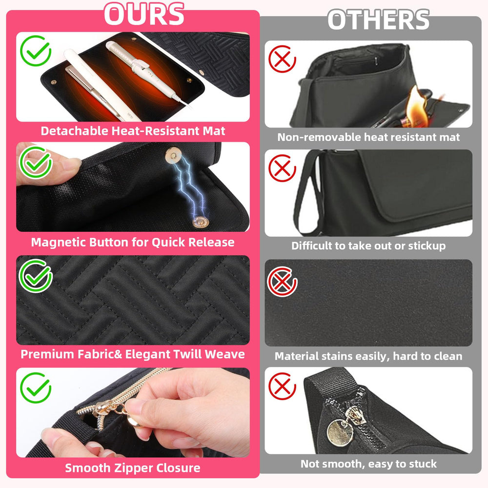 Veirdro zipper pocket stores small accessories neatly.
