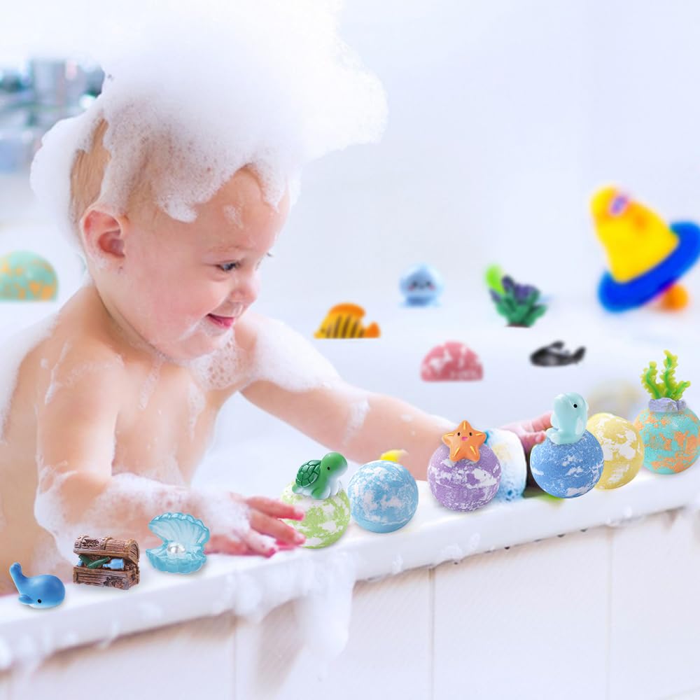 Vellibring Bath fizz creates colorful, stain-free tub experiences