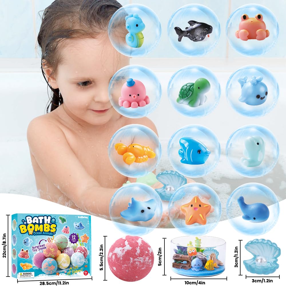 Vellibring Ocean treasures decorations enhance DIY fish tanks
