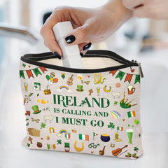 VeloKomo Ireland-themed design patterns close-up, vivid colors reflect Irish charm.
