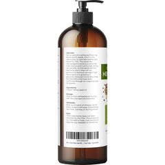 Velona hemp-seed-oil-green-hue-closeup highlights unrefined cold-pressed purity for skincare