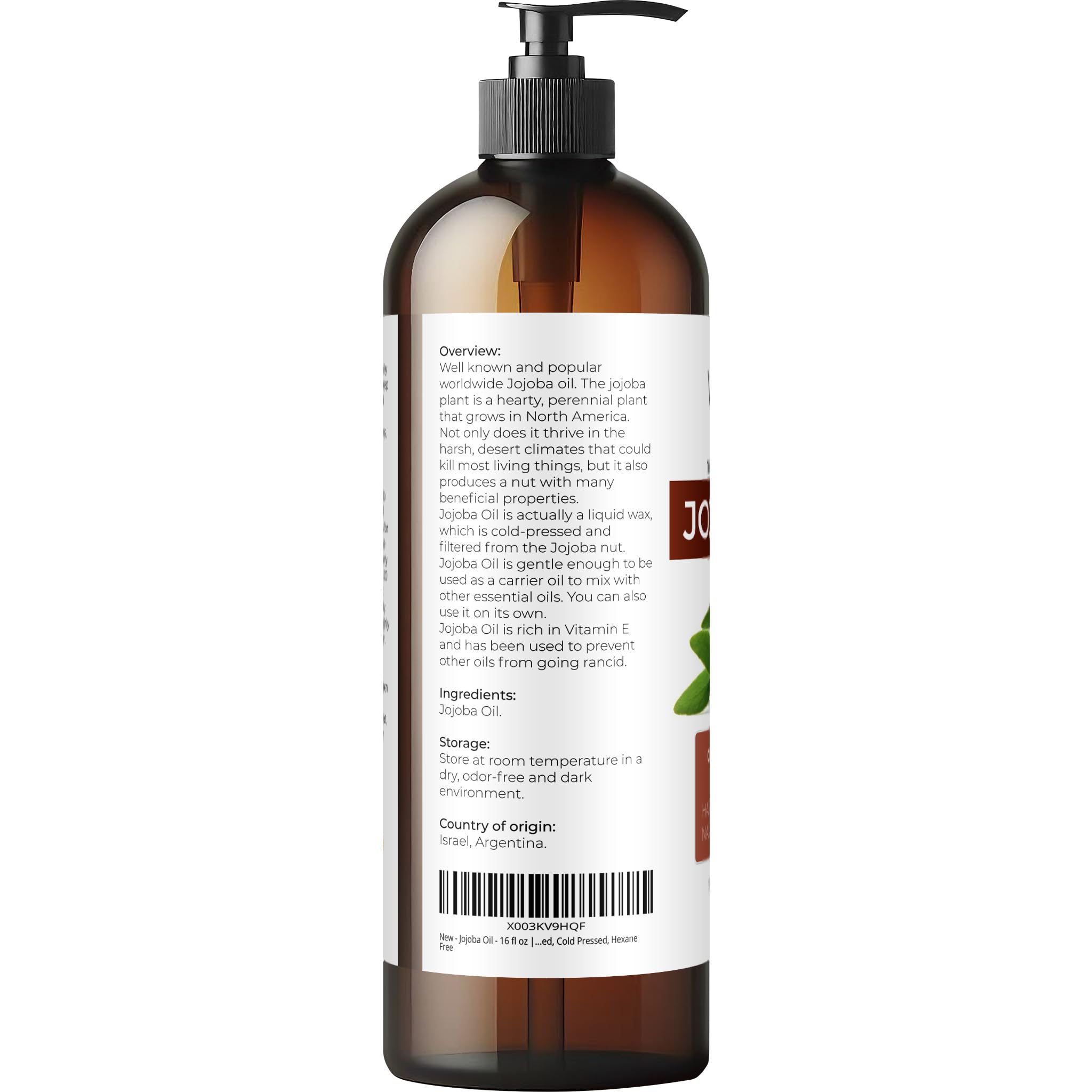 Velona Jojoba Oil with pump used on hands to soften cuticles.