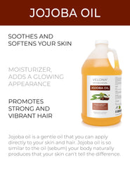 Velona Jojoba Oil pour demonstrates easy application for facial makeup removal and moisture.