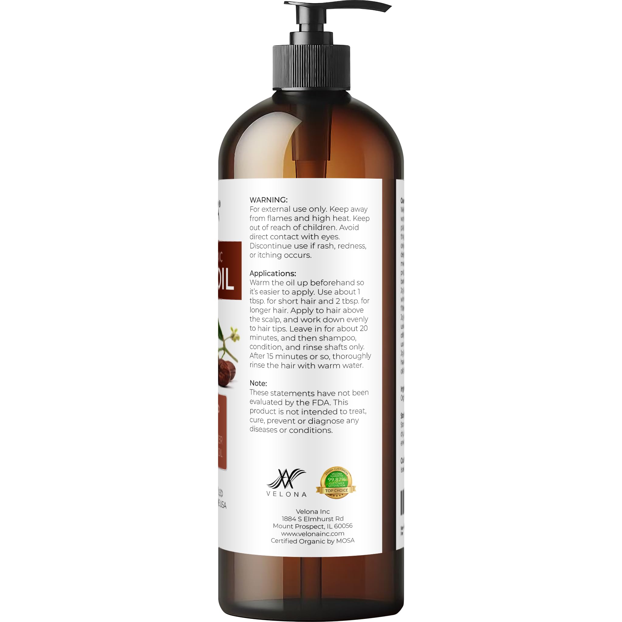 Velona Jojoba Oil pump action demonstrates easy makeup removal and refreshment