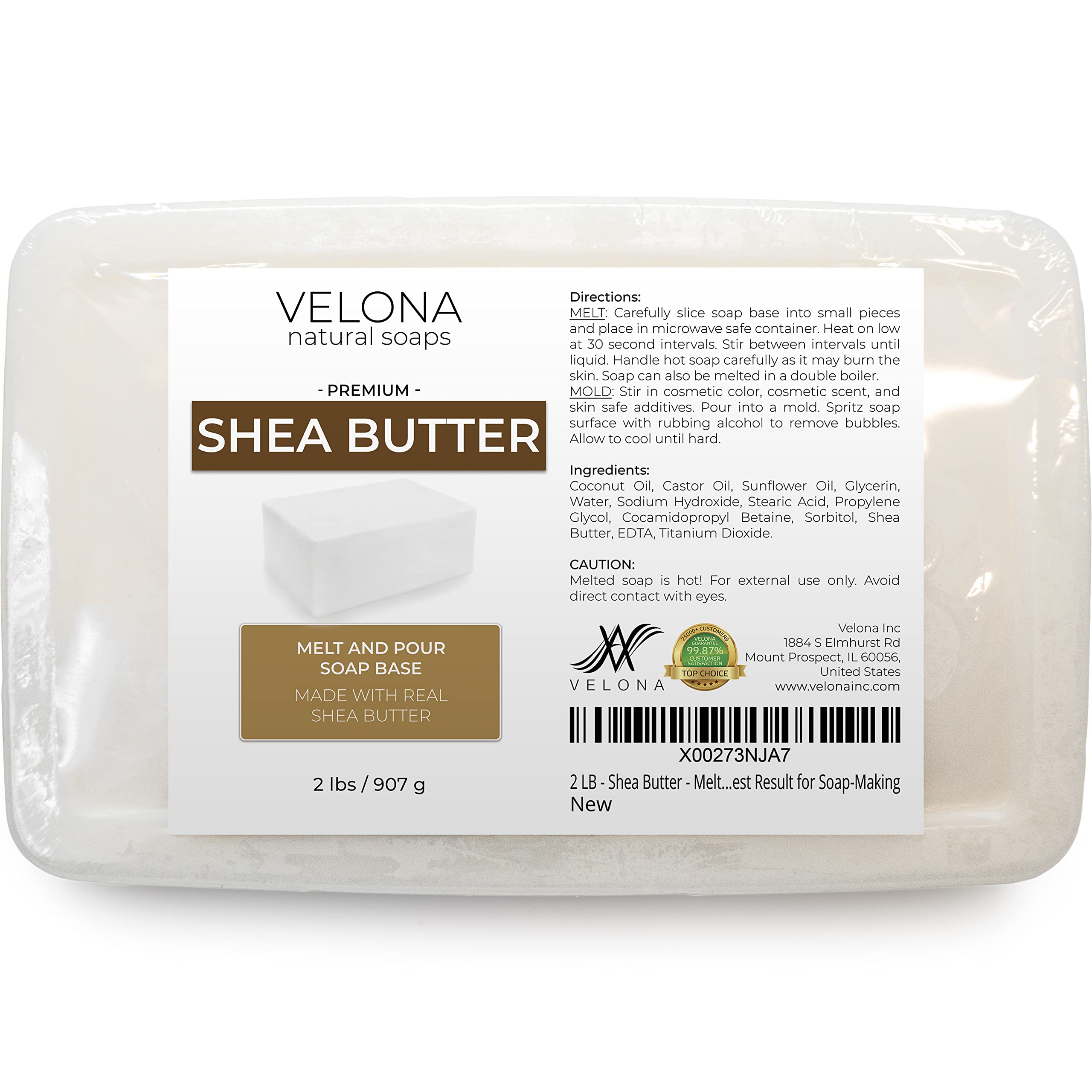 Velona packaging highlighting SLS/SLES-free formula for gentler soaps