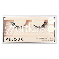 VELOUR Effortless Lashes Mini Me close-up natural-looking lightweight lashes for everyday wear