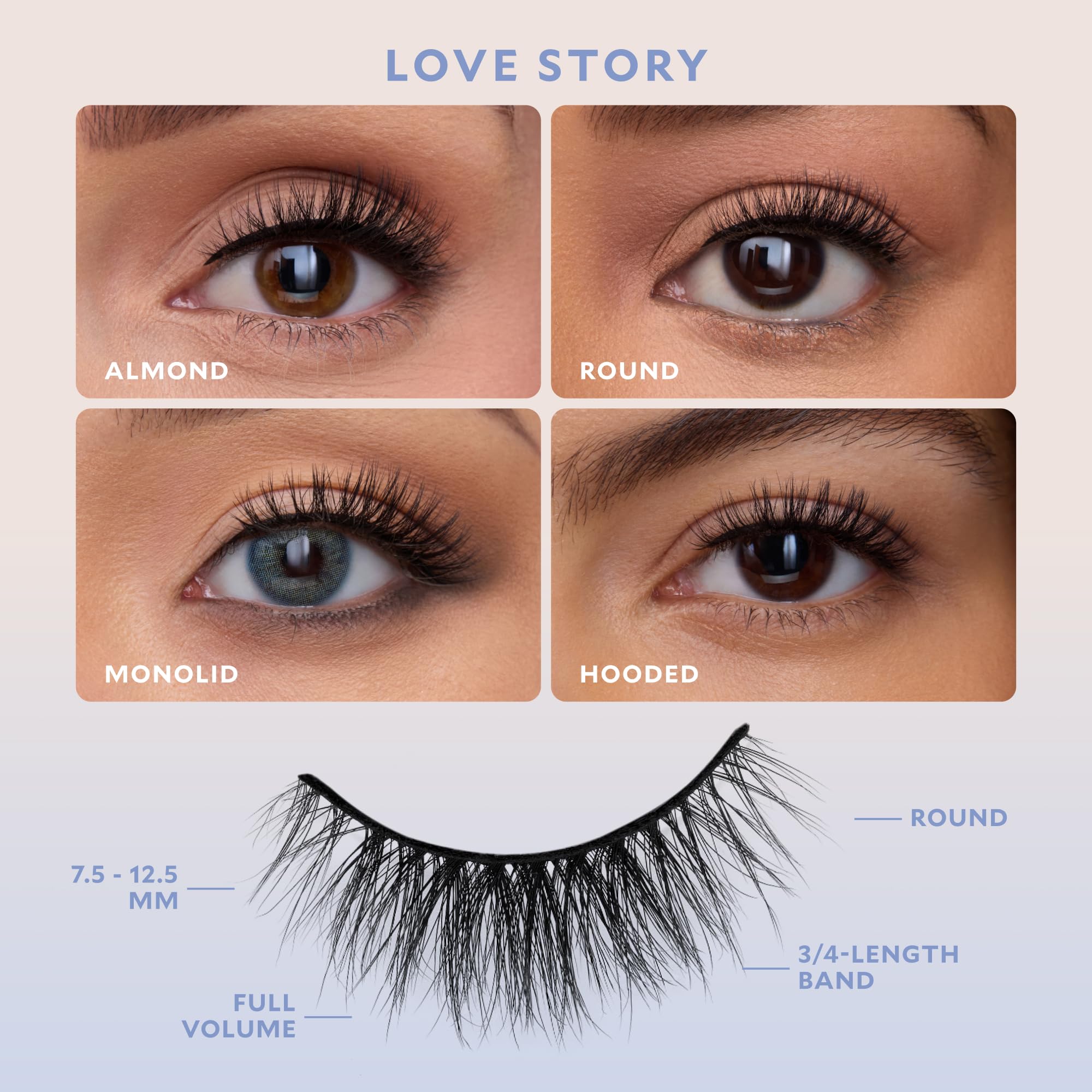 VELOUR Velour Effortless lashes reusable look in motion with lightweight band