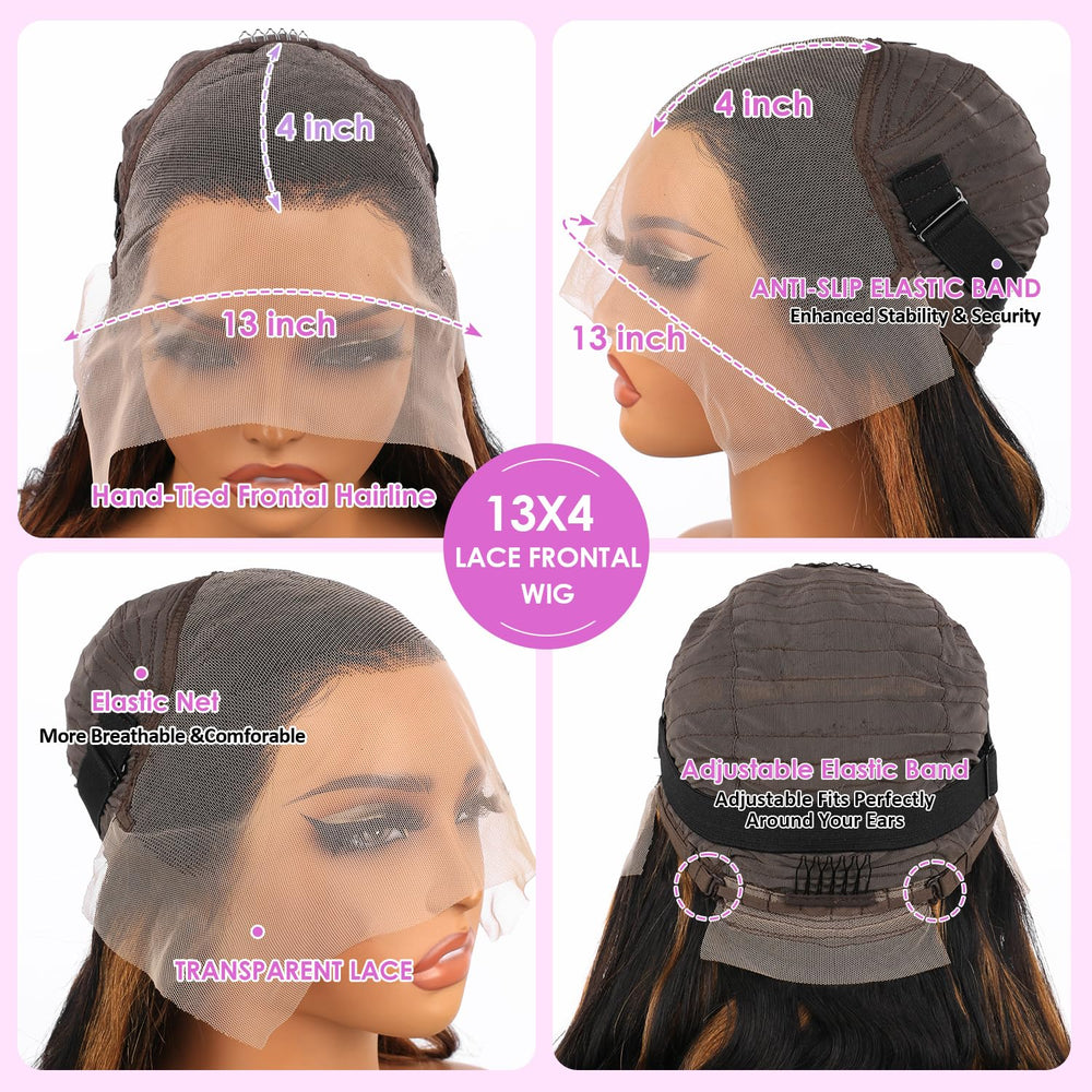 Vemalin 1B/30 brown highlight adds balayage depth.