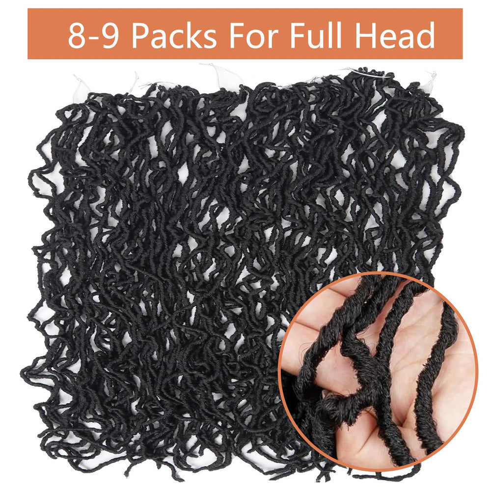 Vemet Soft Locs 30-inch breathable synthetic fibers for all day wear
