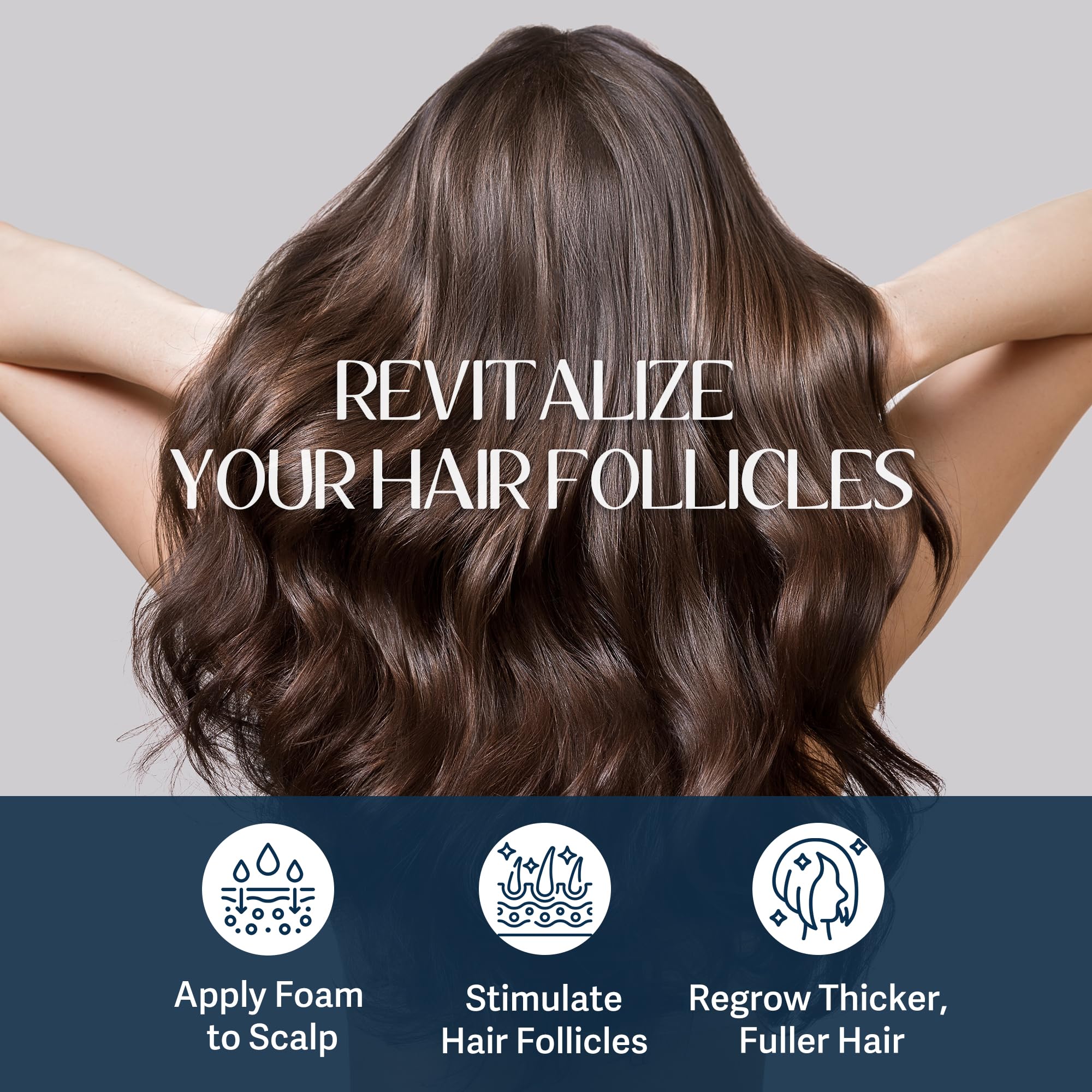 Venanoci before-after hair growth image suggests visible fullness improvements.