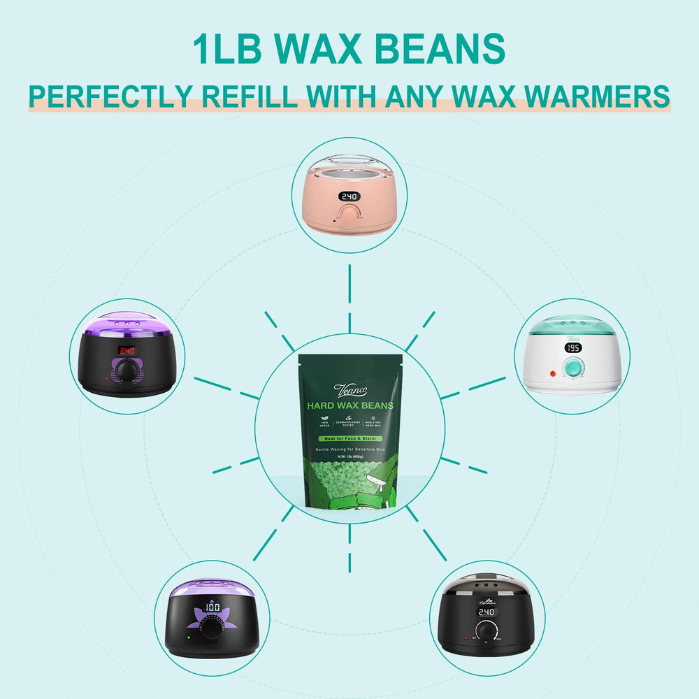 VENNCO beads promise flexible non-sticky removal for cleaner post-wax sessions