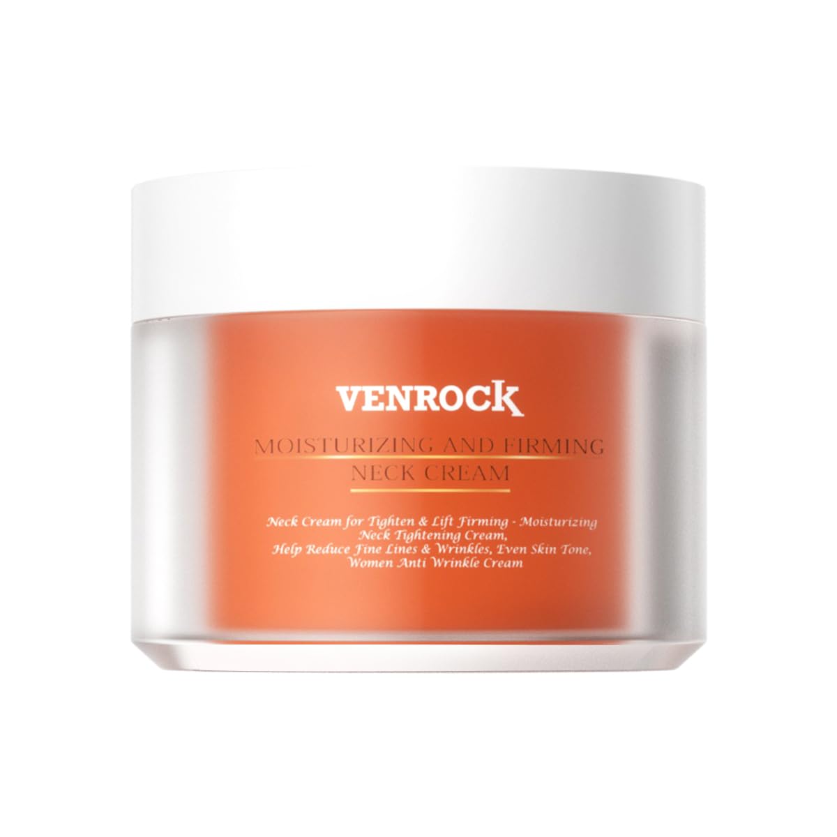Venrock neck cream jar closeup highlighting rich texture for fast absorption.