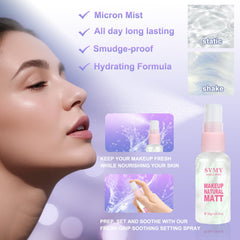 Venshun loose powder puff ideal for quick setting and shine control.