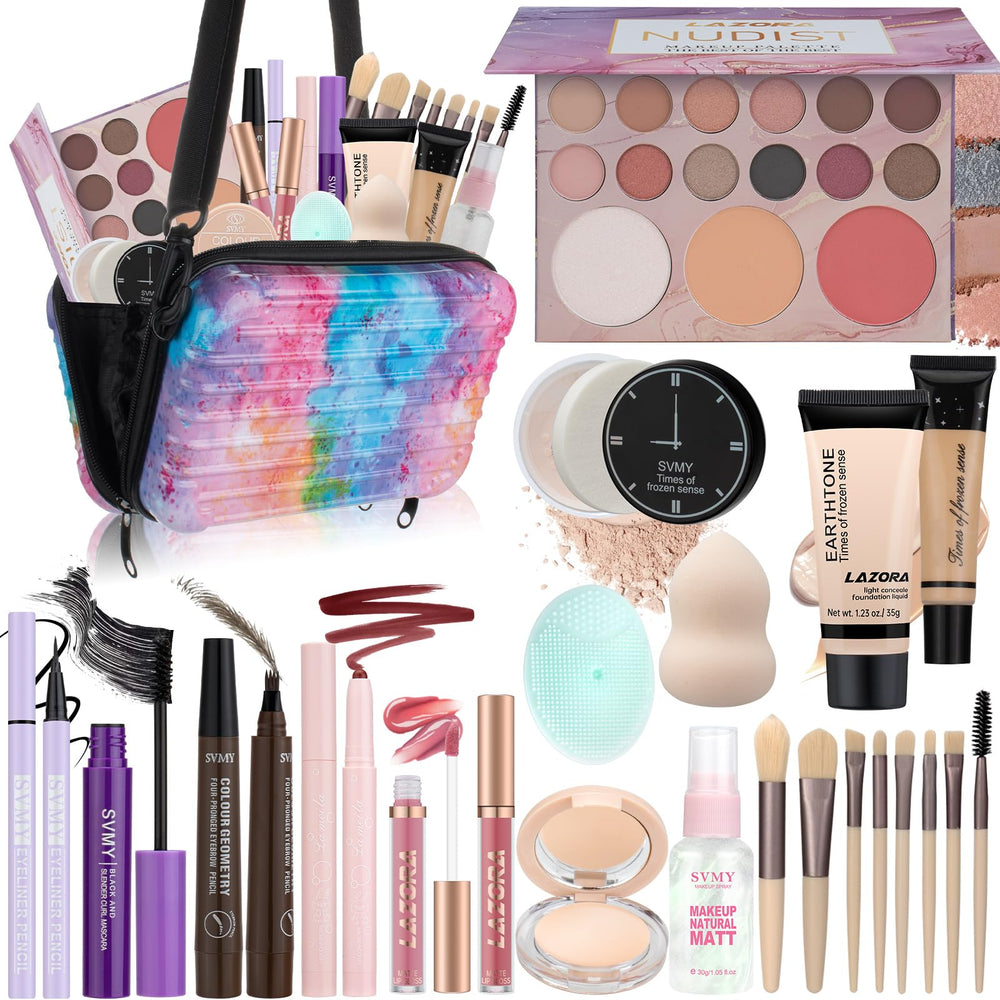 Venshun makeup set all-in-one palette: versatile colors for day-to-night looks.